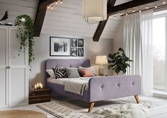 Кровать Берёзка Марго 1,6 м Velutto 10