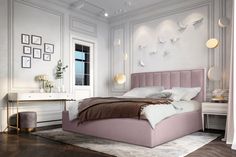 Кровать Берёзка Герда 2 1,6 м Velutto 11