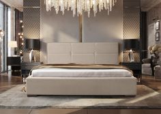 Кровать Берёзка Азалия 2 1,8м Velutto 18
