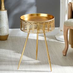 Столик интерьерный Glasar Эфиопия 57-300, 39х39х60 см ГЛАСАР