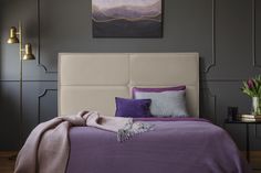 Кровать Берёзка "Азалия 2" 1,2м Velutto 18