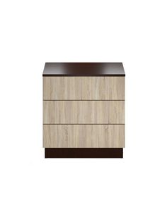 Комод Mebel-ars Уно 61.4х32.6х63, см Венге Цаво/Дуб Сонома