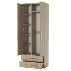 Шкаф комбинированный с ящиками Мелодия МКЯ-22 110х45 Дуб Сонома Gamma