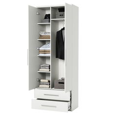 Шкаф комбинированный с ящиками Мелодия МКЯ-22 100х45 белый Gamma
