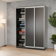 Шкаф-купе 3-х дв. Премиум 150х60х220 Венге Gamma