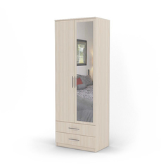 Шкаф двухдверный Дуэт 70х45 Вяз Gamma