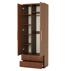 Шкаф комбинированный с ящиками Мелодия МКЯ-22 80х60 орех Gamma