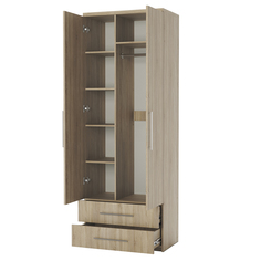 Шкаф комбинированный с ящиками Мелодия МКЯ-22 110х60 Дуб Сонома Gamma