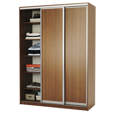Шкаф-купе 3-х дв. Премиум 160х60х220 Орех Gamma
