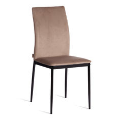 Стул TetChair CAPR, флок, бежевый