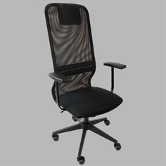 Кресло компьютерное Red Line Light Air, черный