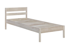 Кровать односпальная НОНТОН, 120х200 см, эко-массив Элегия