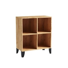 Стеллаж открытый ГС-1 Гира, 700х350х825, Дуб крафт золотой No Brand