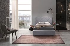 Кровать Берёзка "Веда 1" 1,2 м с подъемным механизмом Velutto 12