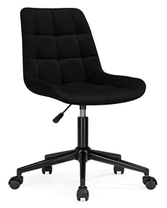 Компьютерное кресло ЛайфМебель Честер, черное