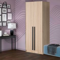 Шкаф для одежды HomeGrad Бостон 220х80х52 Сонома