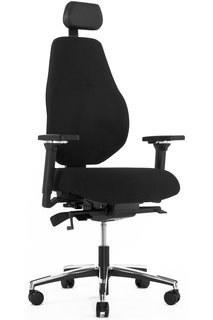 Эргономичное офисное кресло Falto Profi Smart-T 1501-10H - черное