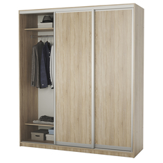 Шкаф-купе Шарм-Дизайн Премиум со штангой 200х60х220 Дуб Сонома