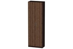 Шкаф FURNISTYLE Лайф 80х40х240 Венге/Дуб экспрессив
