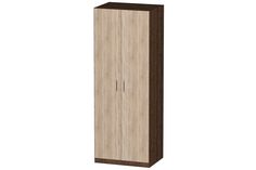 Шкаф FURNISTYLE Лайф 80х60х215 Дуб экспрессив/Дуб сонома