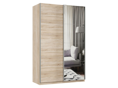 Шкаф-купе Хочу домой Смарт Зеркальная створка, Дуб Сонома , 140х60х240