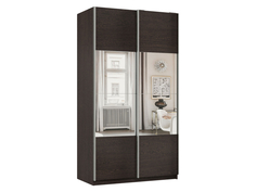 Шкаф-купе Хочу домой Смарт Зеркальная секция, Венге, 120х60х240