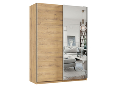 Шкаф-купе Хочу домой Смарт Зеркальная створка Бунратти/Зеркало 240х160 см