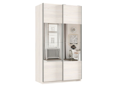 Шкаф-купе Хочу домой Смарт Зеркальная секция, Ясень Анкор светлый, 120х60х220