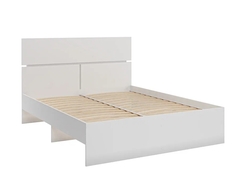 Кровать двуспальная Komfort S Агата М8, 160х200, белый