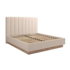 Кровать двуспальная Komfort S Богуслава М14, 140х200, Дуб Баррик/Крем
