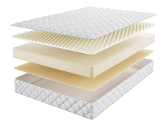 Матрас Beautyson Roll Foam Hard 14 Massage Latex 80х190