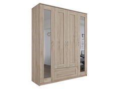 Распашной шкаф Шведский стандарт Сириус Дуб Сонома