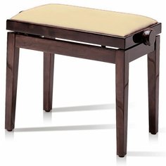 Банкетка Hidrau bg27 55х33х59 красное дерево/бежевый