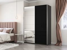 Шкаф-купе Е1 Прайм 120х57х230, Серый диамант