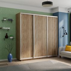 Шкаф-купеЕ1 Экспресс ДСП 240х45х240, Сонома