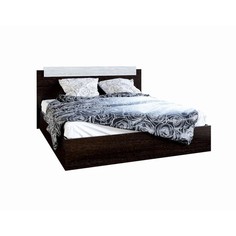 Кровать двуспальная 1600х2000 Венге/Сосна Лоредо No Brand