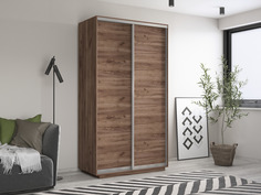Шкаф-купеЕ1 Экспресс ДСП 120х60х220, Крафт табачный