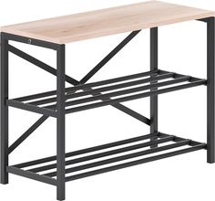 Обувница напольная GUTTA Evok 3 полки 50x69x29 Metall Zavod