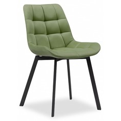 Стул Woodville Челси зеленый/черный