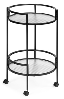 Журнальный столик ЛайфМебель Kotani 50х79 black / clear