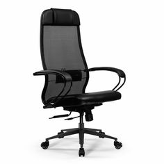 Компьютерное кресло МЕТТА SynchroSit NL-SL1 Black Черный