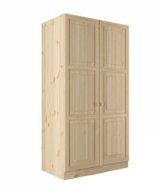 Шкаф двухдверный Profi Hobby Модерн 1,0 м сосна, без покраски Profi&Hobby