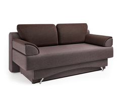 Диван-кровать Шарм-Дизайн Евро 150 латте и шоколад