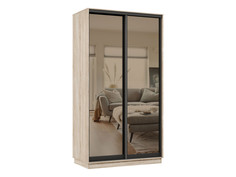 Шкаф-купе Хочу домой Маршал Дуб Сонома/Зеркало Бронза 1500х450х2200 мм
