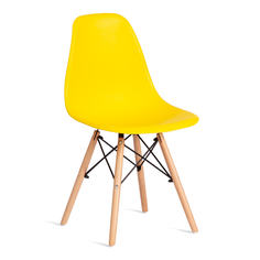 Стул для кухни TetChair CINDY, пластик, желтый