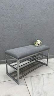 Банкетка-обувница STEEL MEBEL БМПХ-1, серый