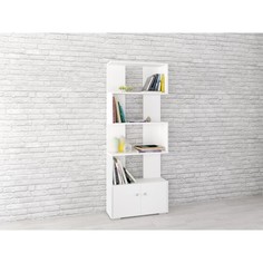 Стеллаж Ромео-2 700x250x1800 Белый No Brand