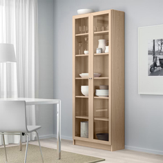 Книжный шкаф QualisMebel "Brams" 900х450х2300, Дуб Сонома