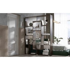 Стеллаж-перегородка Кристи, 1500х297х2036, Венге No Brand