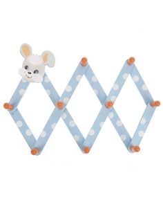 Вешалка настенная Polystar Collection Непоседы гармошка